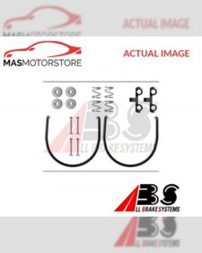 BRAKE DRUM SHOES FITTING KIT REAR ABS 0587Q FOR CITROËN 2 CV, Ami, Dyane, ACADIANE